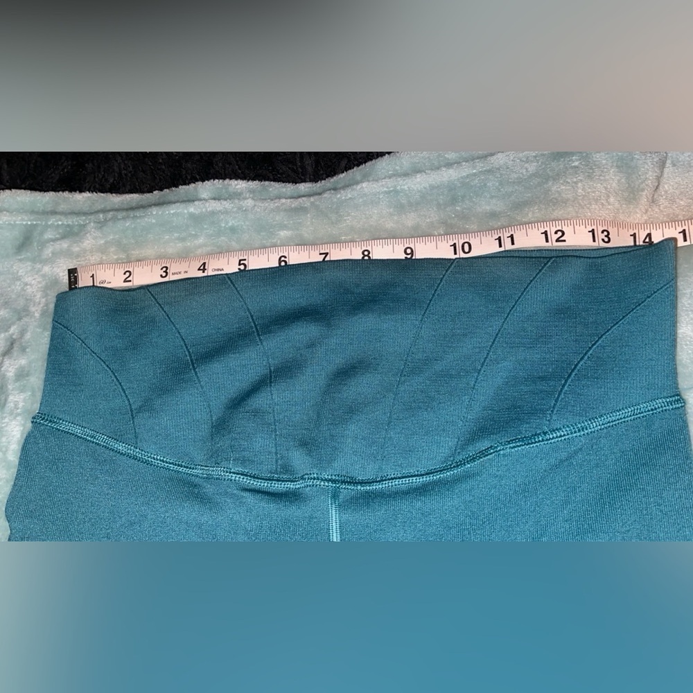 Free People Movement On the Rise Leggings M/L Pacifica Blue - Picture 6 of 12